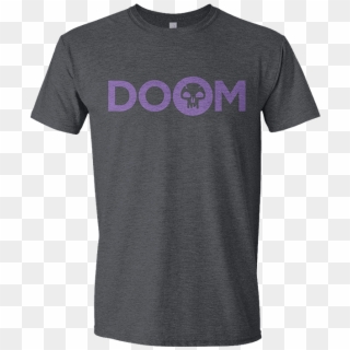 Mana Word “doom” T-shirt Men's - Mtg Swole Shirt, HD Png Download