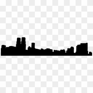 Png Royalty Free Stock Cityscape Clipart Simple - City Skyline Silhouette Png, Transparent Png