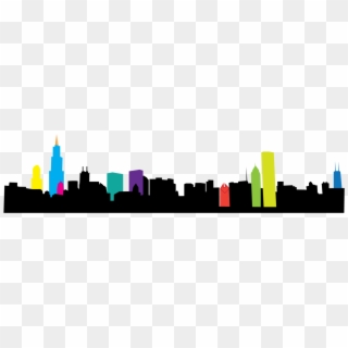 A Paper Tour Of The Chicago Skyline - Skyline, HD Png Download