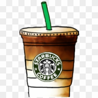 Coffee Starbucks Drawing Easy, HD Png Download