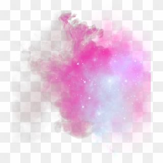 Stickers Cloud Smoke Pink Glitter, HD Png Download