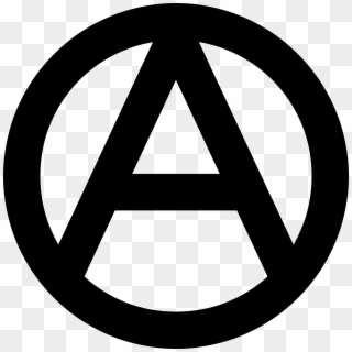 Svg A Png - Anarchist Symbol, Transparent Png