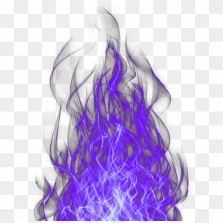 Purple Fire Smoke Decoration Hot, HD Png Download