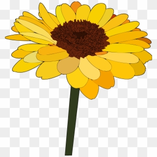 Sunflower Vectors Photos And Psd Files Free Download - Clipart Of A Sunflower, HD Png Download