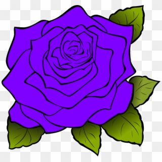 Original Png Clip Art File Purple Rose Svg Images Downloading, Transparent Png