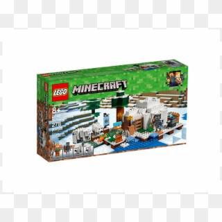 The Polar Igloo - 2018 Minecraft Lego Set, HD Png Download