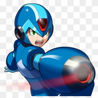 The Blue Bomber - Megaman X Png, Transparent Png