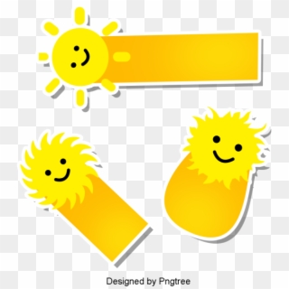 Beautiful, Cool, Cartoon, Lovely, Hand-painted, Sun, - Illustration, HD Png Download