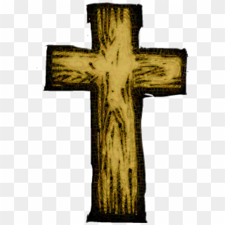 Wooden Cross - Basketball And Cross, HD Png Download