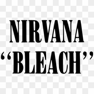 File - Nirvana-bleach - Svg - Nirvana Bleach Album Years, HD Png Download