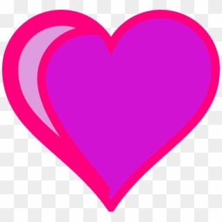 Pink And Purple Heart, HD Png Download
