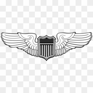 File Us Pilot Badge Png Wikipedia Fileus - Us Air Force Pilot Wings, Transparent Png