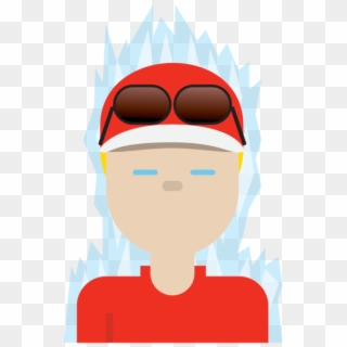 Emoji - Iceman - Cartoon, HD Png Download