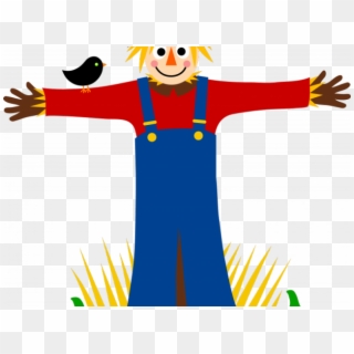 Scarecrow Clipart Dorothy - Scarecrow Clip Art, HD Png Download