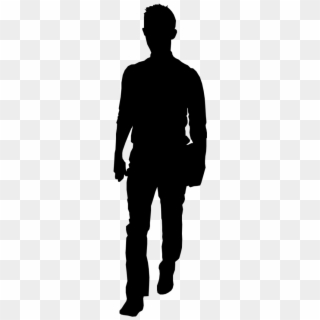 Silhouette Person Png - Cut Out Silhouette Png, Transparent Png