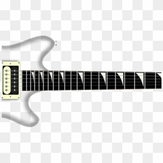 Guitar Drawing Outline, HD Png Download