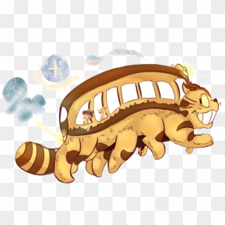 The Magical Catbus - My Neighbor Totoro Cat Bus Png, Transparent Png