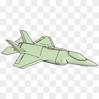 F-35a Lightning Ii Plane Clipart Png - Lockheed Martin F-22 Raptor, Transparent Png