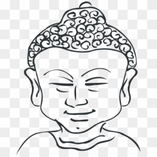 Buddha Head Art Cut, HD Png Download