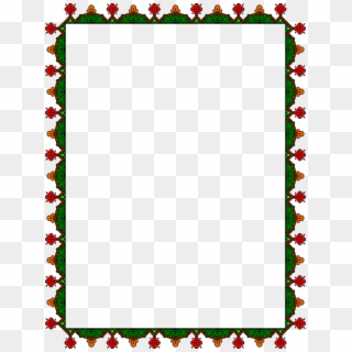 Holly Aquifoliales Picture Frames Christmas Day Floral - Picture Frame, HD Png Download