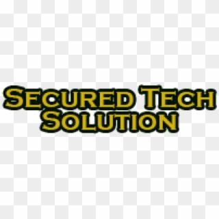 Cropped Secured Tech Solution Sts Secured Tech Secured - Graphics, HD Png Download
