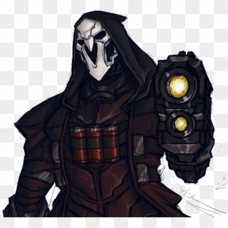 Reaper By Onetruebears - Overwatch Reaper Art Png, Transparent Png