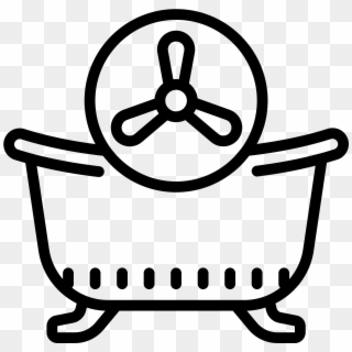 Bath Fan Icon Free Download Png And Vector - Icon, Transparent Png