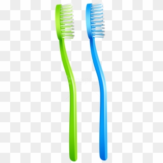 Free Png Download Green Blue Toothbrush Clipart Png - Blue And Green Toothbrush, Transparent Png
