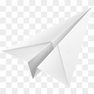 Free Png Download White Paper Plane Png Images Background - Paper Plane Vector White, Transparent Png