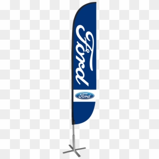 Ford Feather Flag Blue X Stand - Ford, HD Png Download