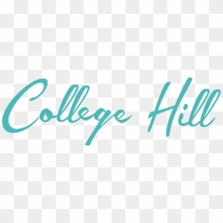 College Hill - Calligraphy, HD Png Download