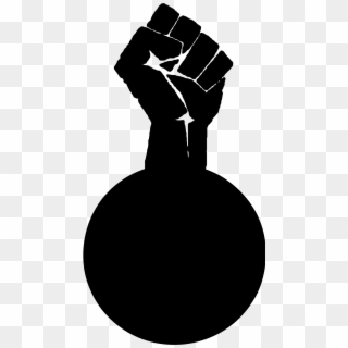 Fight The Power Fist- Http - Black Power Salute Tattoo, HD Png Download