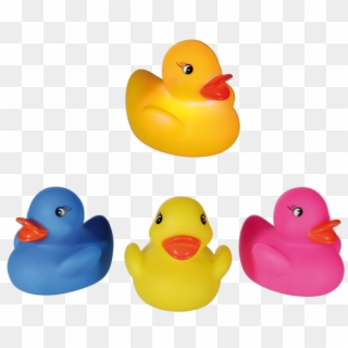 Sqeaking Duck With Led Ca - Rubber Duck, HD Png Download