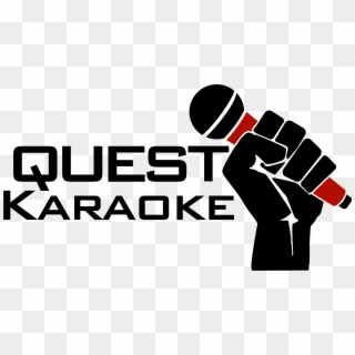 Quest Karaoke Is A Full Service Karaoke Provider Based - Hand, HD Png Download