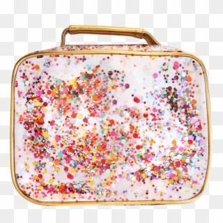 Packed Party Confetti Lunch Box - Hand Luggage, HD Png Download