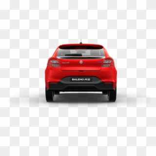 Balenors Red Car Back View - Hot Hatch, HD Png Download