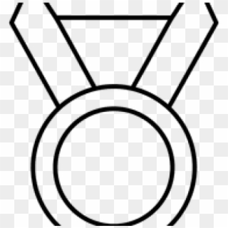 Drawn Trophy Icon Png - Medal, Transparent Png