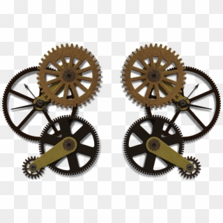 Steampunk Gears Png, Transparent Png