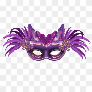 Ftedtickers Mask Carnival - Transparent Mardi Gras Mask, HD Png Download