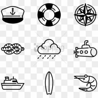 Free Png Nauts 60 Icons - Transparent Nautical Icons, Png Download