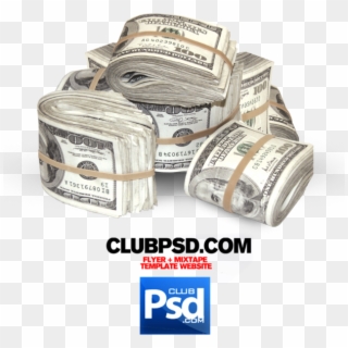 Money Stacks - Transparent Background Cash Png, Png Download