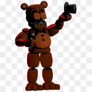 Unwithered Freddy Fnaf 2 Something Scary, Fnaf Characters, - Fnaf 2 Unwithered Freddy, HD Png Download