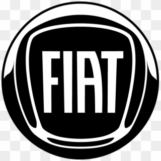 Fiat Bw Pos - Fiat Logo Black And White Png, Transparent Png