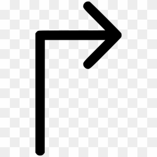 Turn Right Arrow Comments - Turn Right Arrow Png, Transparent Png