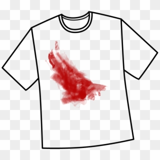 Spill The Blood To Get Started - Stained Clothes Png Transparent, Png Download