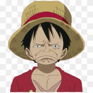 #anime #onepiece #one Piece #luffy #monkeydluffy #memes - Luffy Ugly Face, HD Png Download