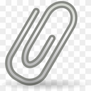 Paper Clip Paper - Email Attachment Clipart, HD Png Download