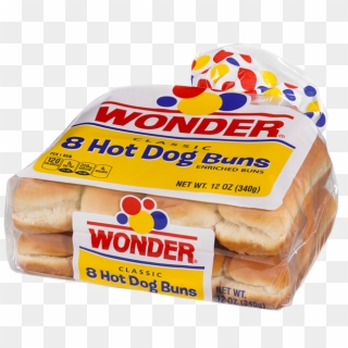 Hotdog Png - Wonder Bread Transparent, Png Download