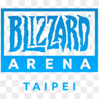Blizz Arena Taipei Logo Darkbkgd - Blizzard Entertainment, HD Png Download
