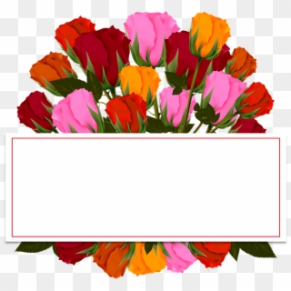 Bouquet, Flowers, Flower, Roses, Multi Color - March Month Wishes, HD Png Download
